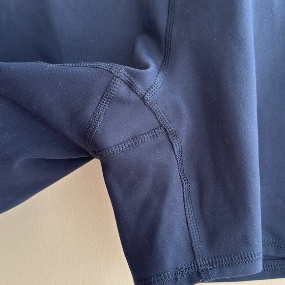 RBX Navy Blue Spandex Bike Shorts, 4” Inseam Workout Shorts, Size Large - Picture 7 of 15